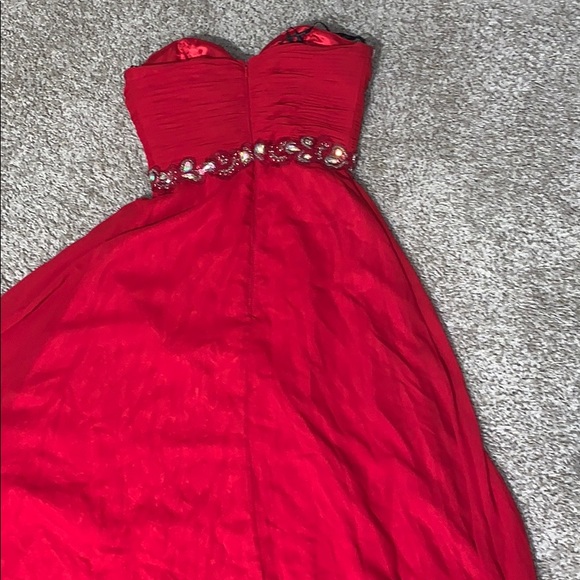 Red Prom Dress - Picture 3 of 5